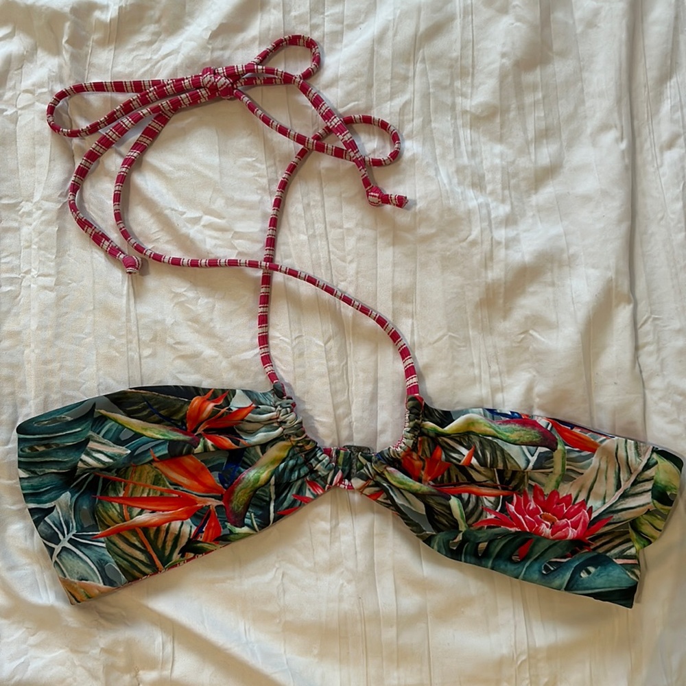 Tropical bandeau bikini top ripcurl